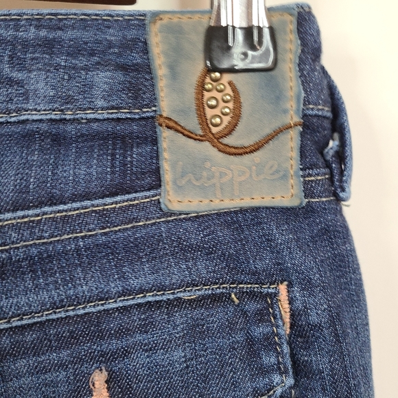 Ms Hippie Low Rise Wide Leg Jean 26 - Picture 7 of 9